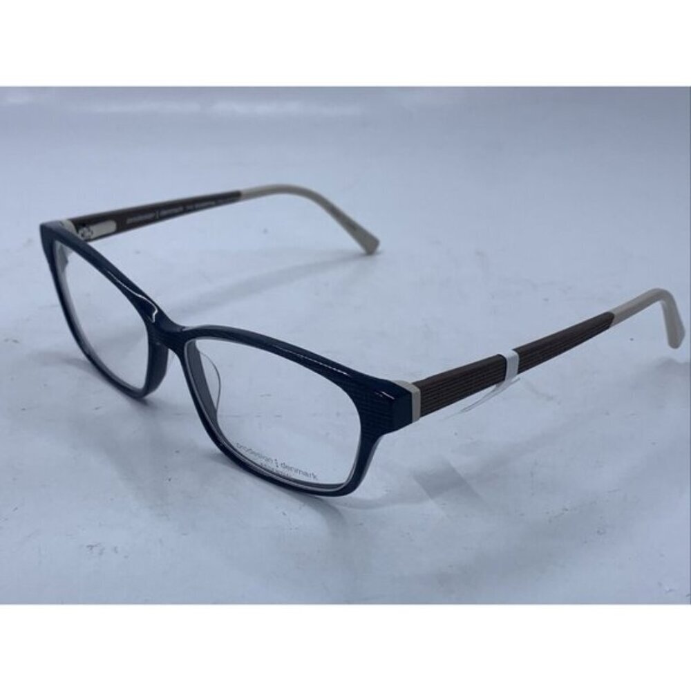 Prodesign Denmark 1801 c.9032 55-15-135 Black, Brown, Cream Plastic Glasses